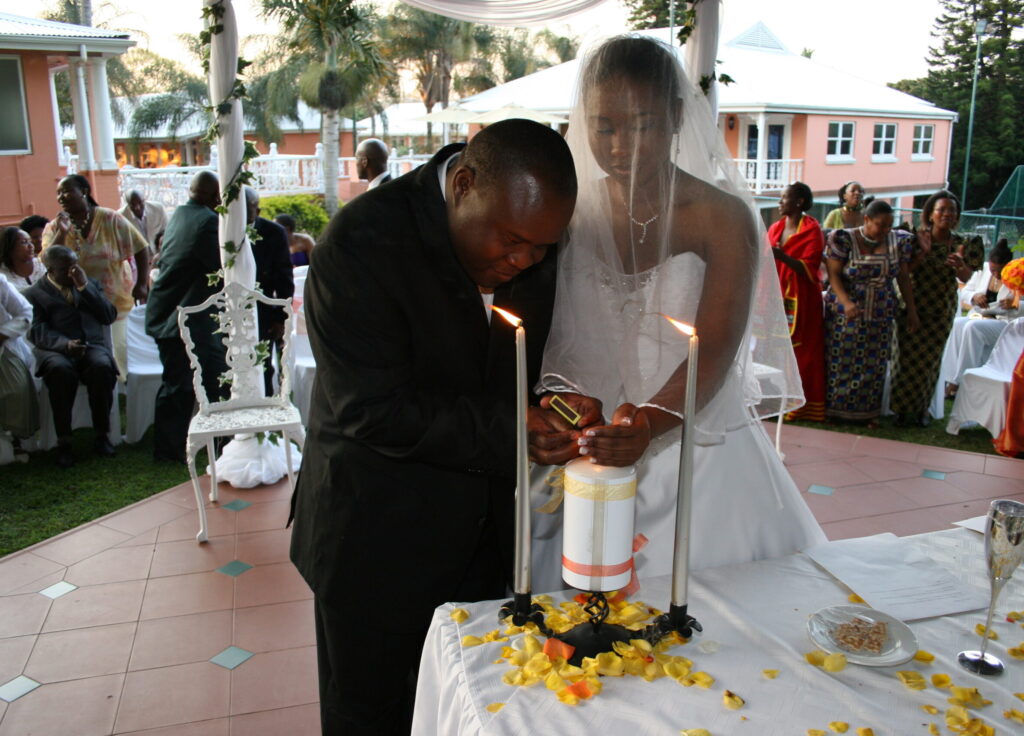 Mr & Mrs Malinga Ceremony 1